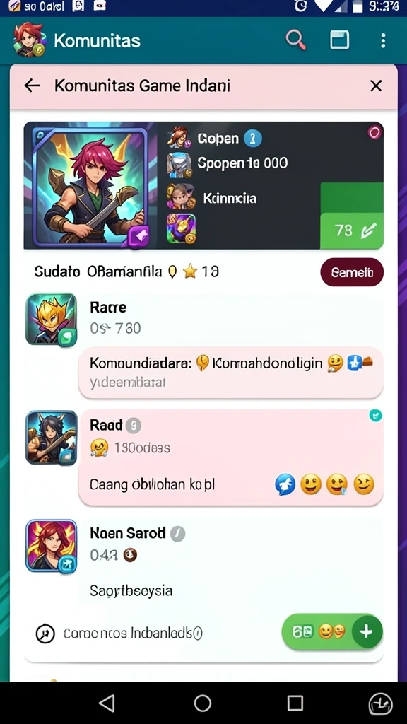 Komunitas aktif yang siap memberikan dukungan.