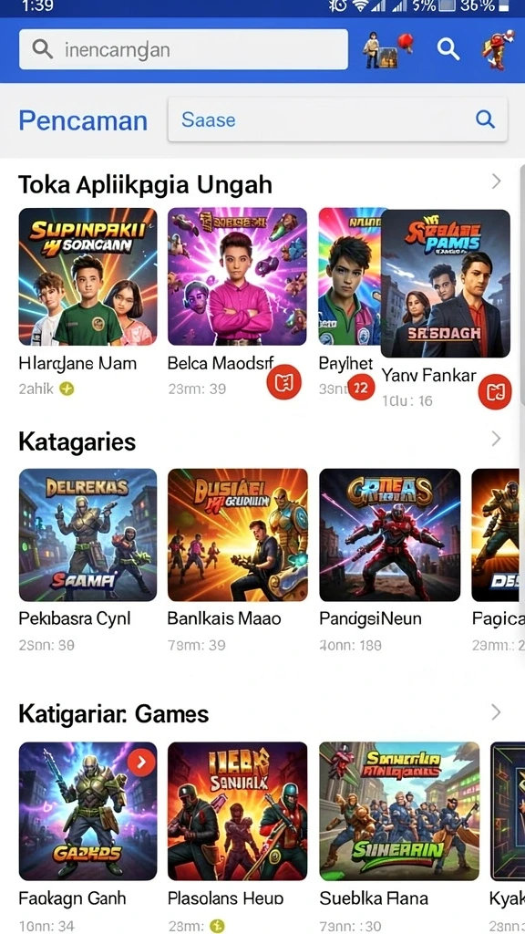 Komunitas aktif yang mendukung interaksi antar pemain.