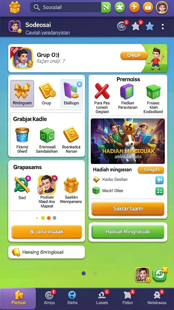 Fitur bonus yang menguntungkan dan menarik.