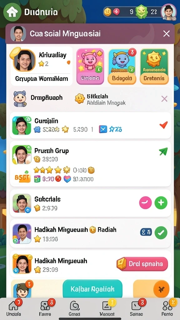 Grafis permainan yang memukau dengan efek suara yang realistis.
