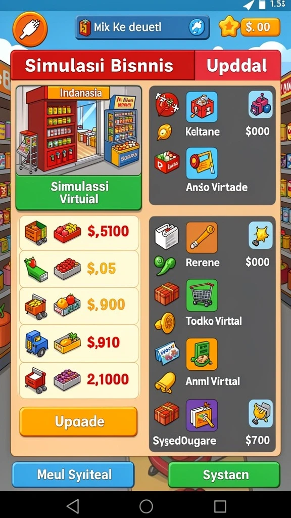 Grafis olahraga yang realistis dan menarik.
