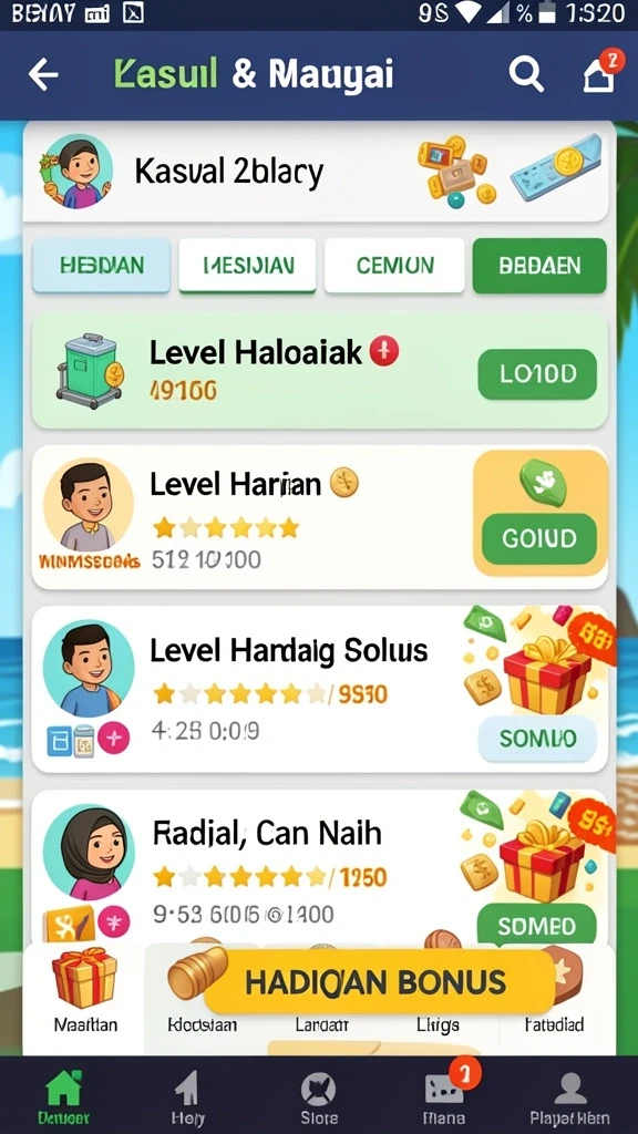 Screenshot menunjukkan tampilan grafis yang menakjubkan.