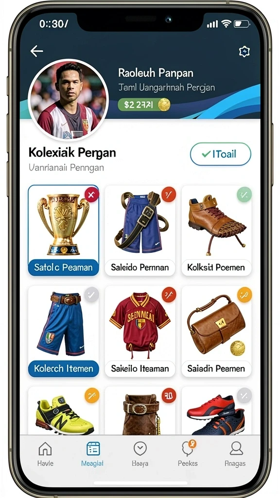 Tampilan antarmuka yang menarik dan mudah digunakan.
