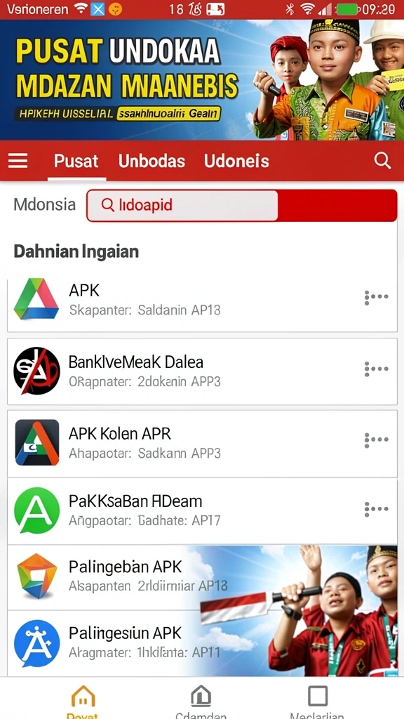 Karakter unik dengan kemampuan yang bervariasi.