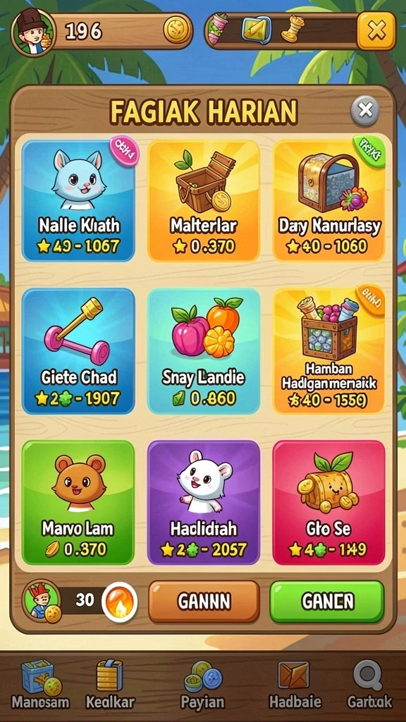 Fitur multiplayer untuk bermain dengan teman secara online.