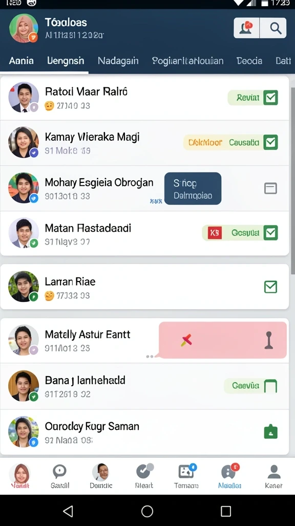 Antarmuka yang intuitif dan mudah dinavigasi.