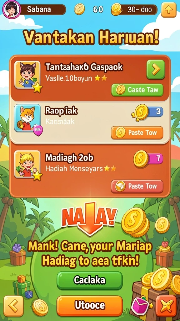 Screenshot menunjukkan karakter baru yang dapat dimainkan.