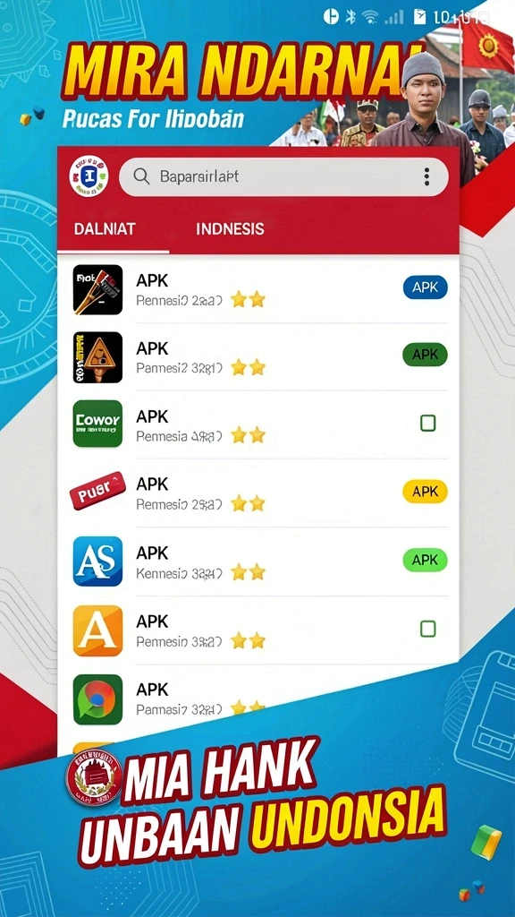 Tampilan antarmuka yang modern dan menarik.