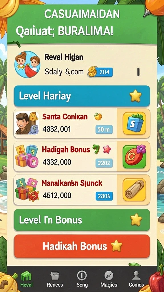 Fitur bonus yang menggugah selera bermain.