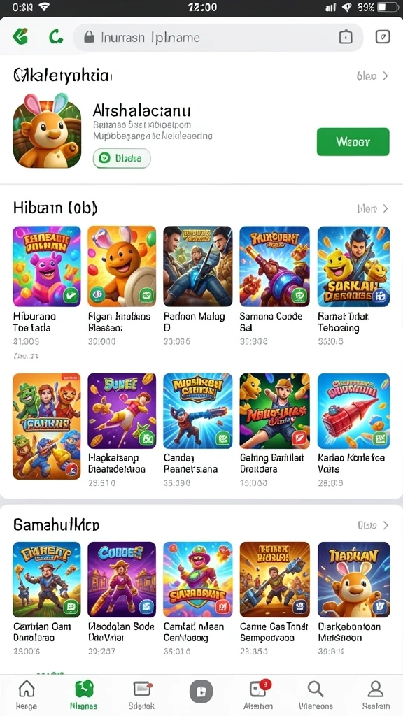 Beragam pilihan permainan untuk semua pemain.