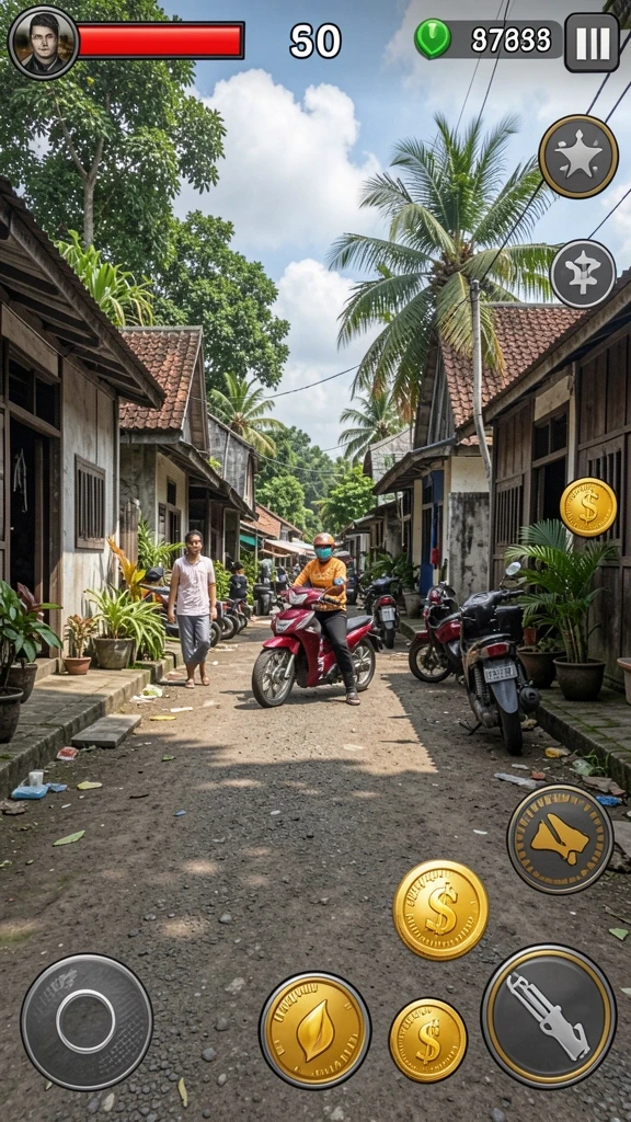 Fitur bonus harian untuk meningkatkan peluang menang.