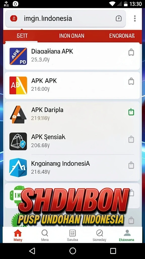Beragam pilihan game yang selalu diperbarui secara rutin.