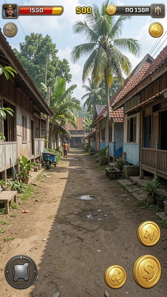 Tampilan antarmuka utama KOPI4D yang menarik.