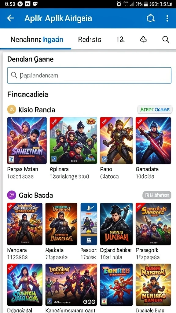 Antarmuka pengguna yang menarik dan sederhana.