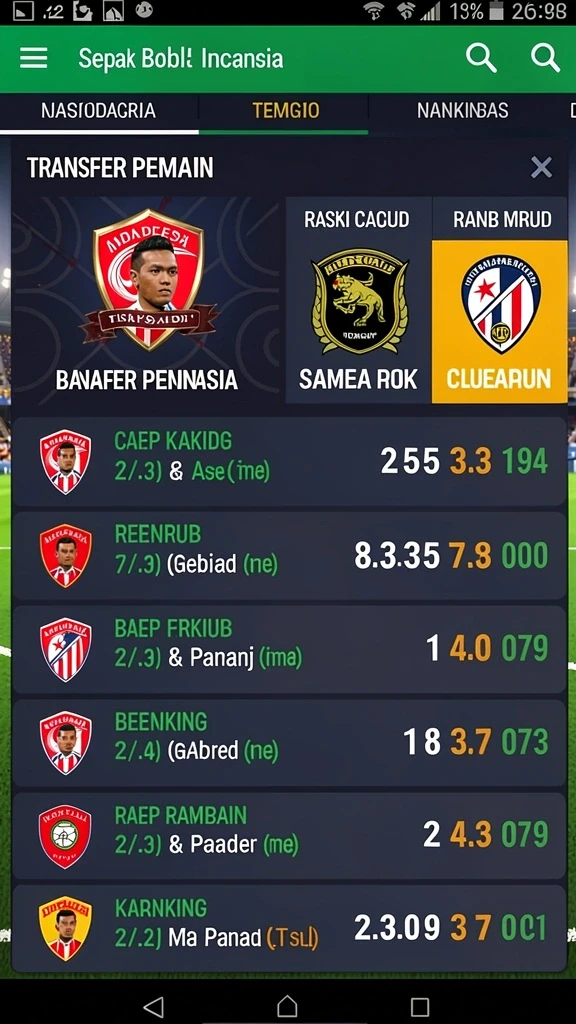 Tampilan antarmuka yang menarik dan mudah digunakan.