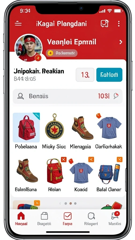 Antarmuka yang mudah dinavigasi.