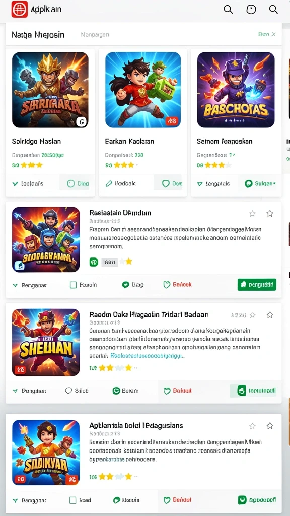 Karakter unik dengan kemampuan khusus yang menarik.