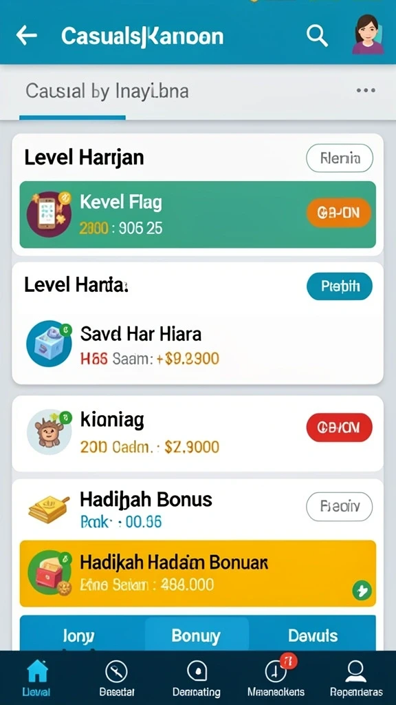 Tampilan antarmuka yang user-friendly.