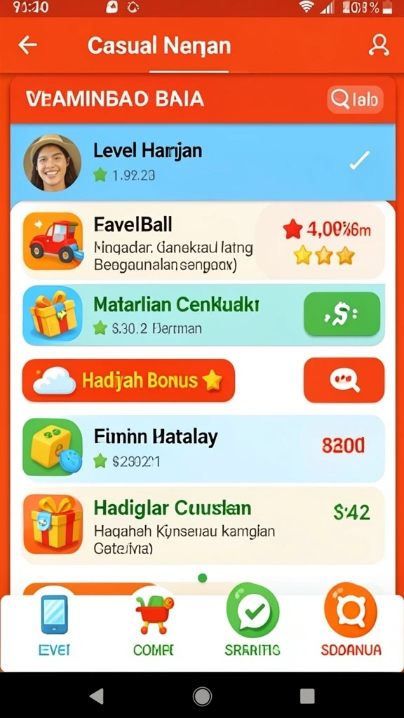 Beragam tema permainan slot yang seru.