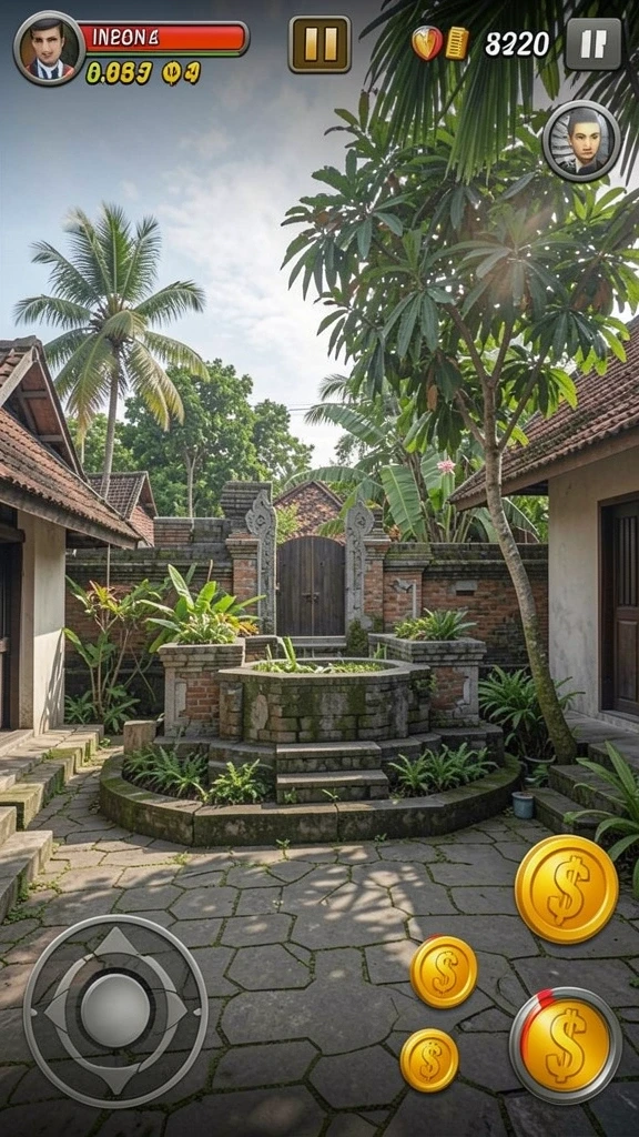 Tangkapan layar menampilkan komunitas aktif dalam game.