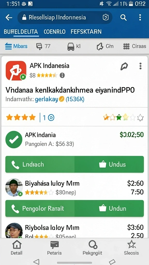 Tangkapan layar dengan grafis yang memukau dari RAJABUAYA89.