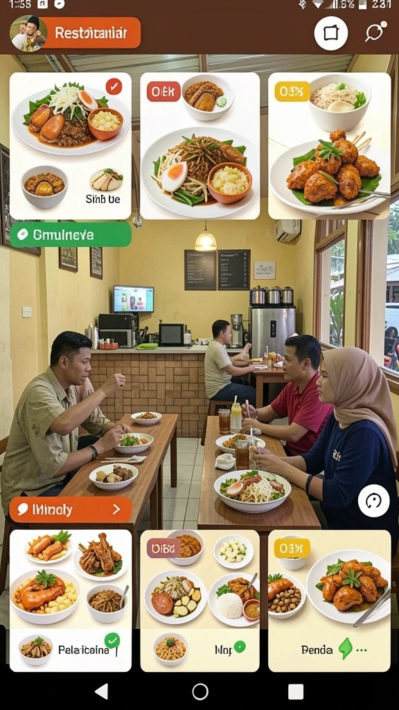 Tampilan awal RAJAZEUS yang menarik dan penuh warna.