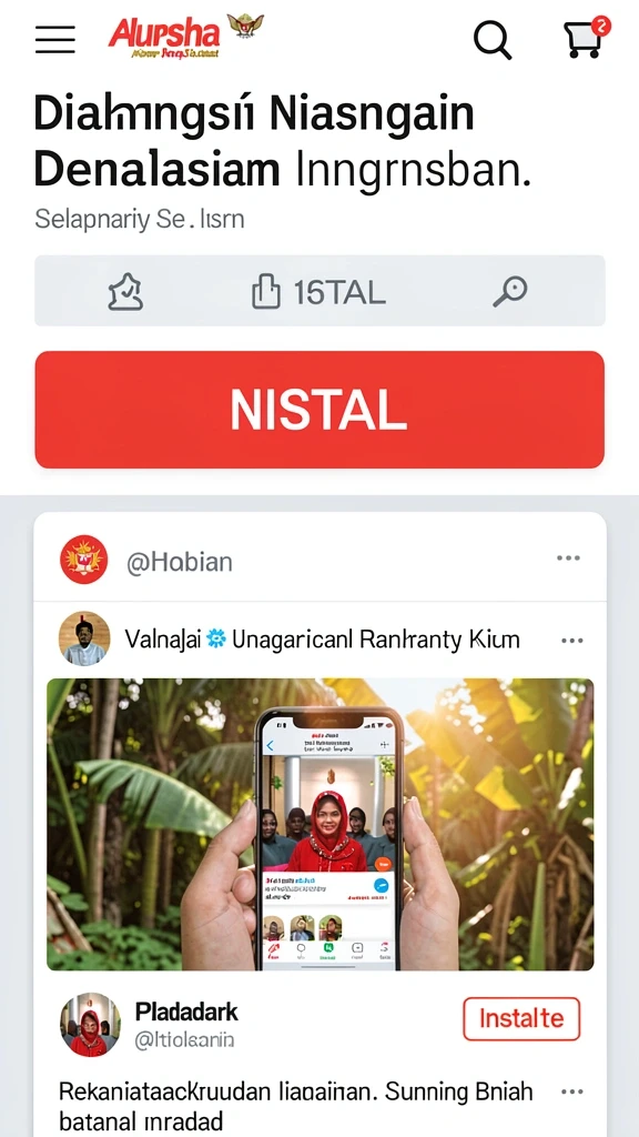 Karakter dengan desain unik di dunia fantasi.