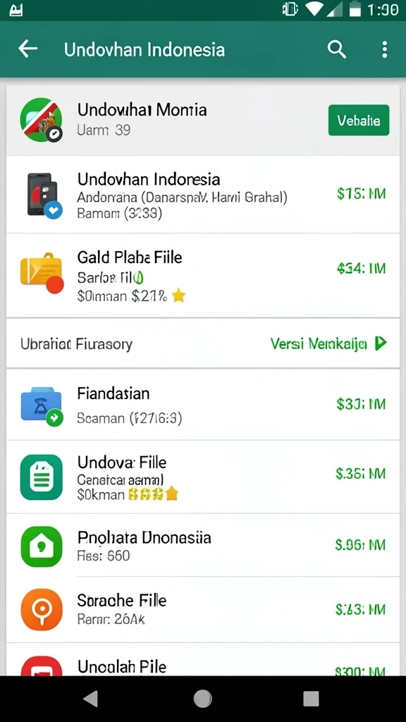 Tampilan antarmuka yang menarik dan user-friendly.