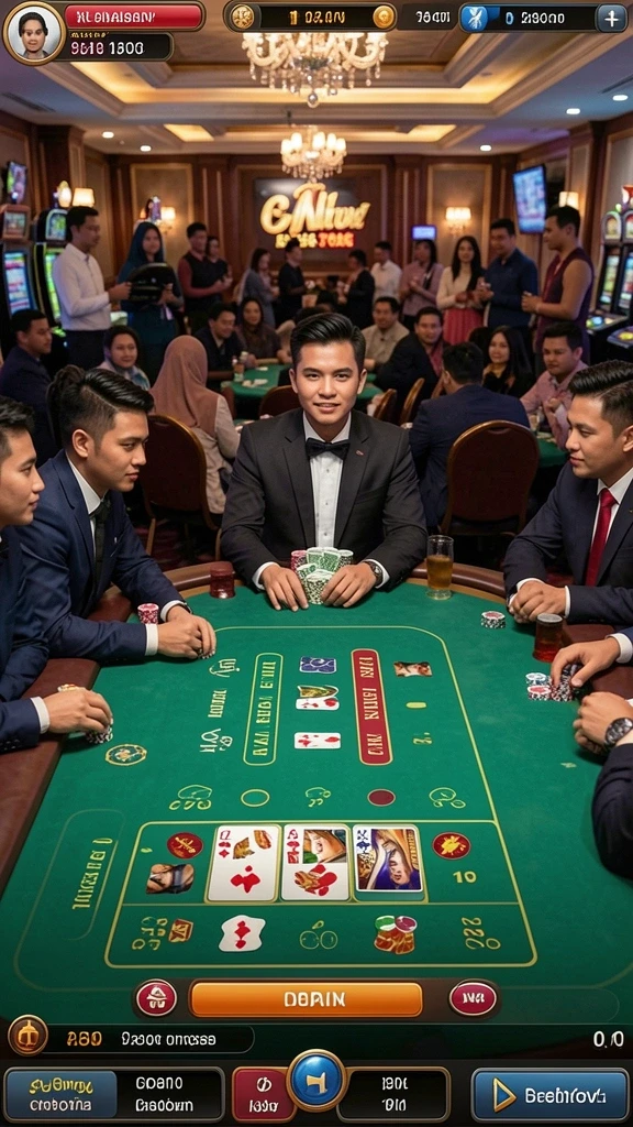 Tampilan awal game yang memukau dan interaktif.