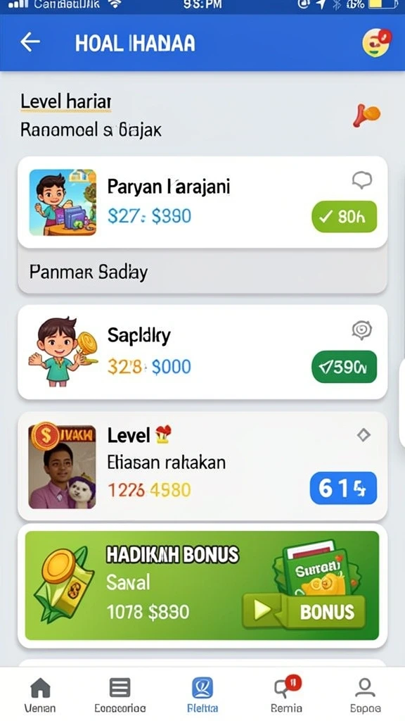 Level terbaru yang penuh tantangan menanti Anda.