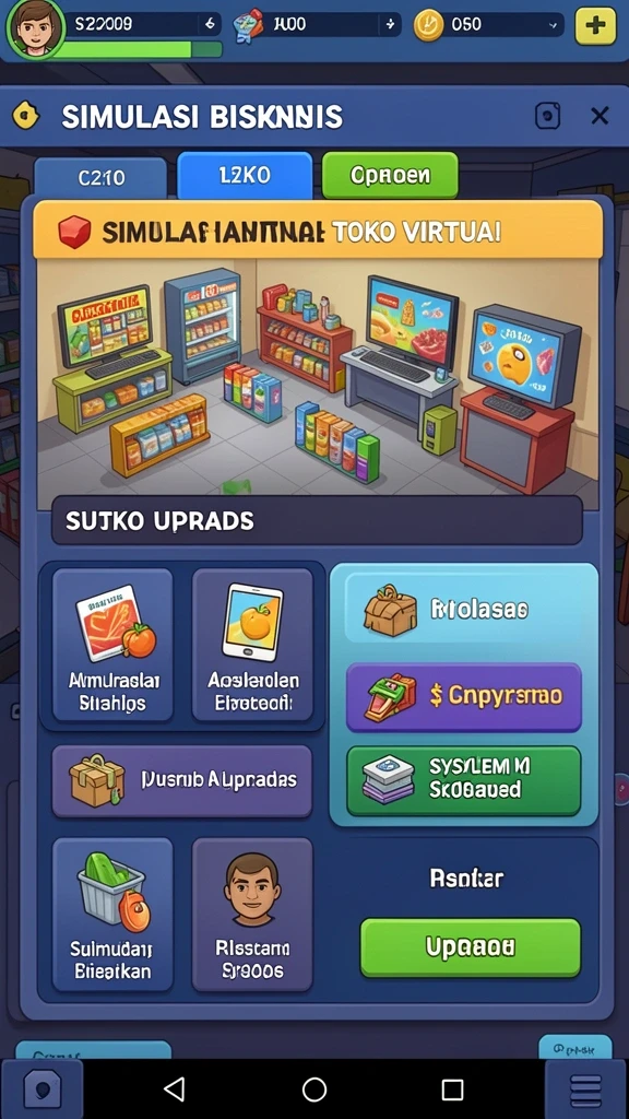 Tampilan antarmuka yang user-friendly dan menarik.