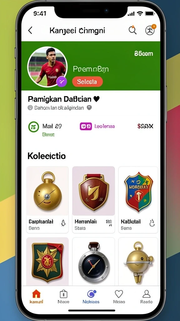 Menampilkan leaderboard untuk melihat peringkat pemain.
