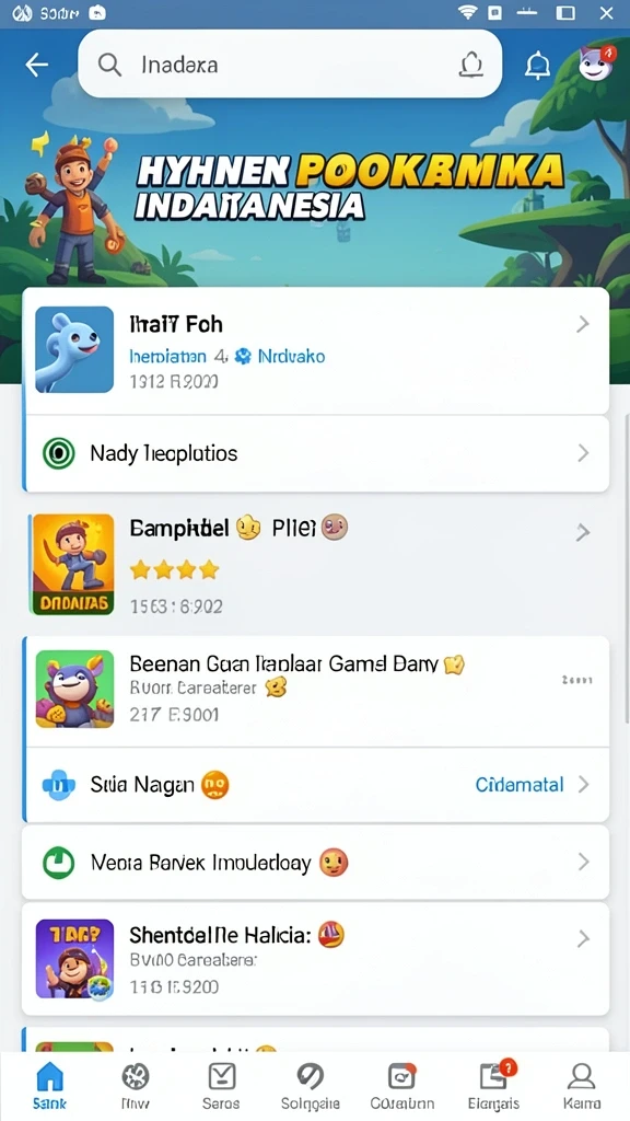 Karakter unik dengan keterampilan khusus yang menarik.