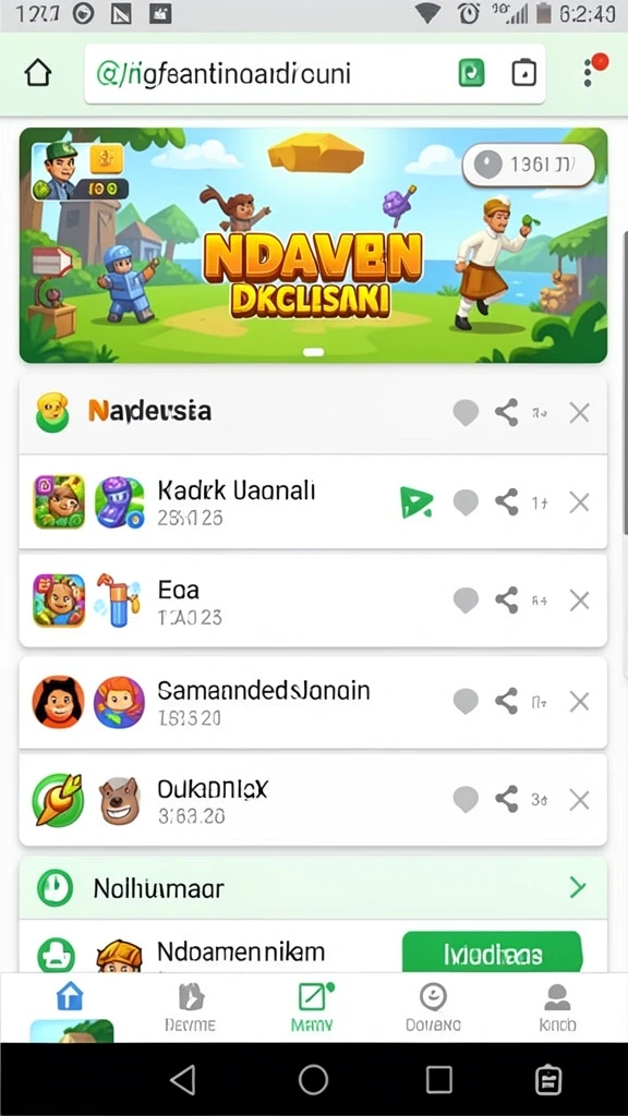 Gambaran dunia yang penuh warna dan rintangan.