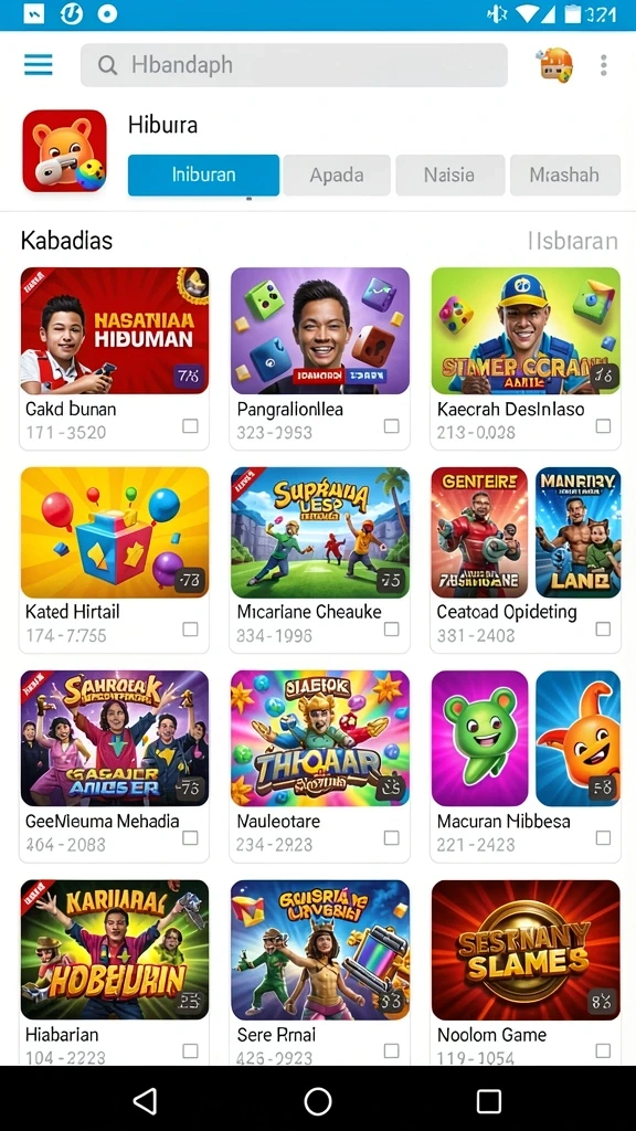 Grafis yang memukau dan penuh warna.