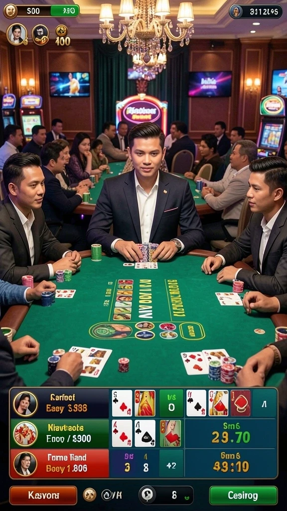 Variasi permainan yang sangat menghibur dan beragam.